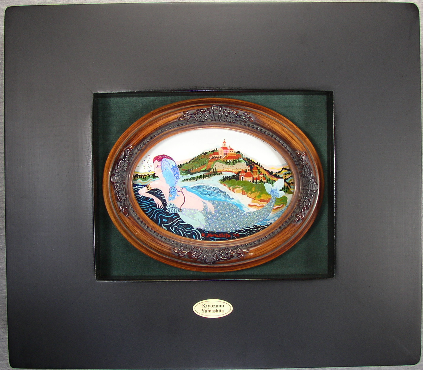 通常販売 : 銅版画 山下清澄 1979 イゾラ・ベッラ「イタリアの幻想」シリーズ 版画